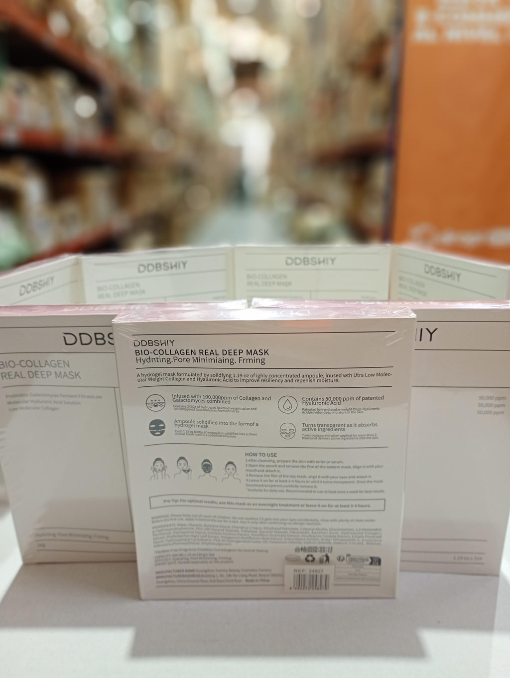 Mascarillas facial BIO-COLLAGEN 5 unidades - additional image 1