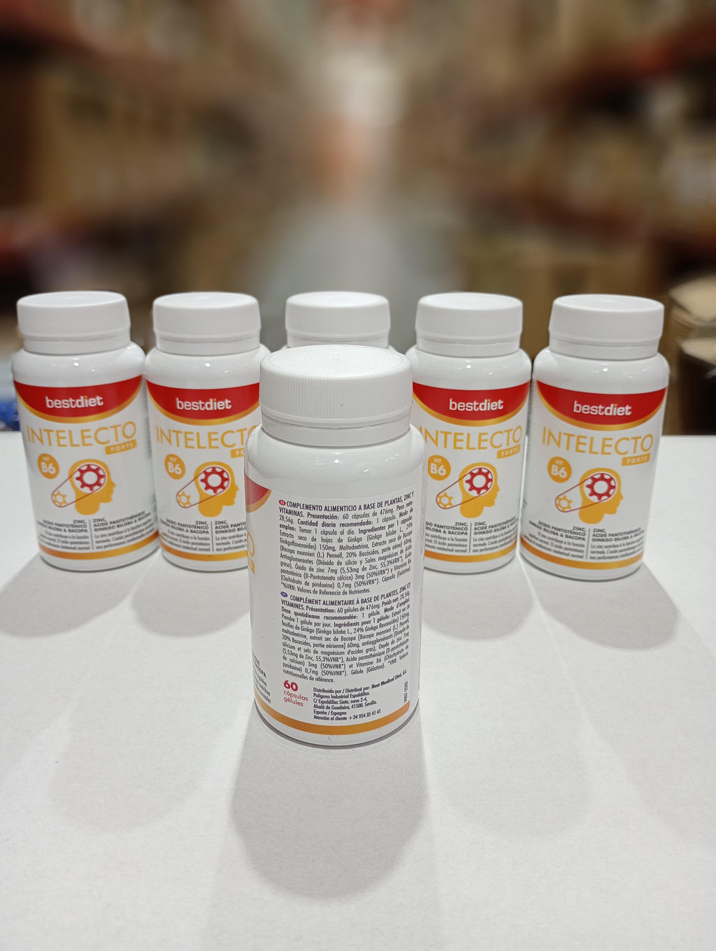 SUP Intelecto Forte 60 Cápsulas – Memoria y Rendimiento Mental - additional image 1