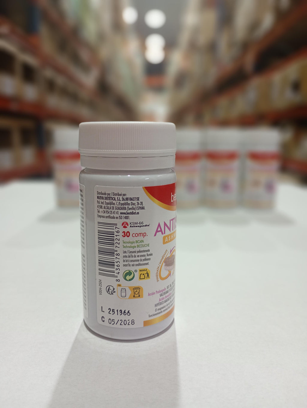 SUP Antiestrés Doble Acción 30 Comprimidos – Relajación y Energía Positiva - additional image 3