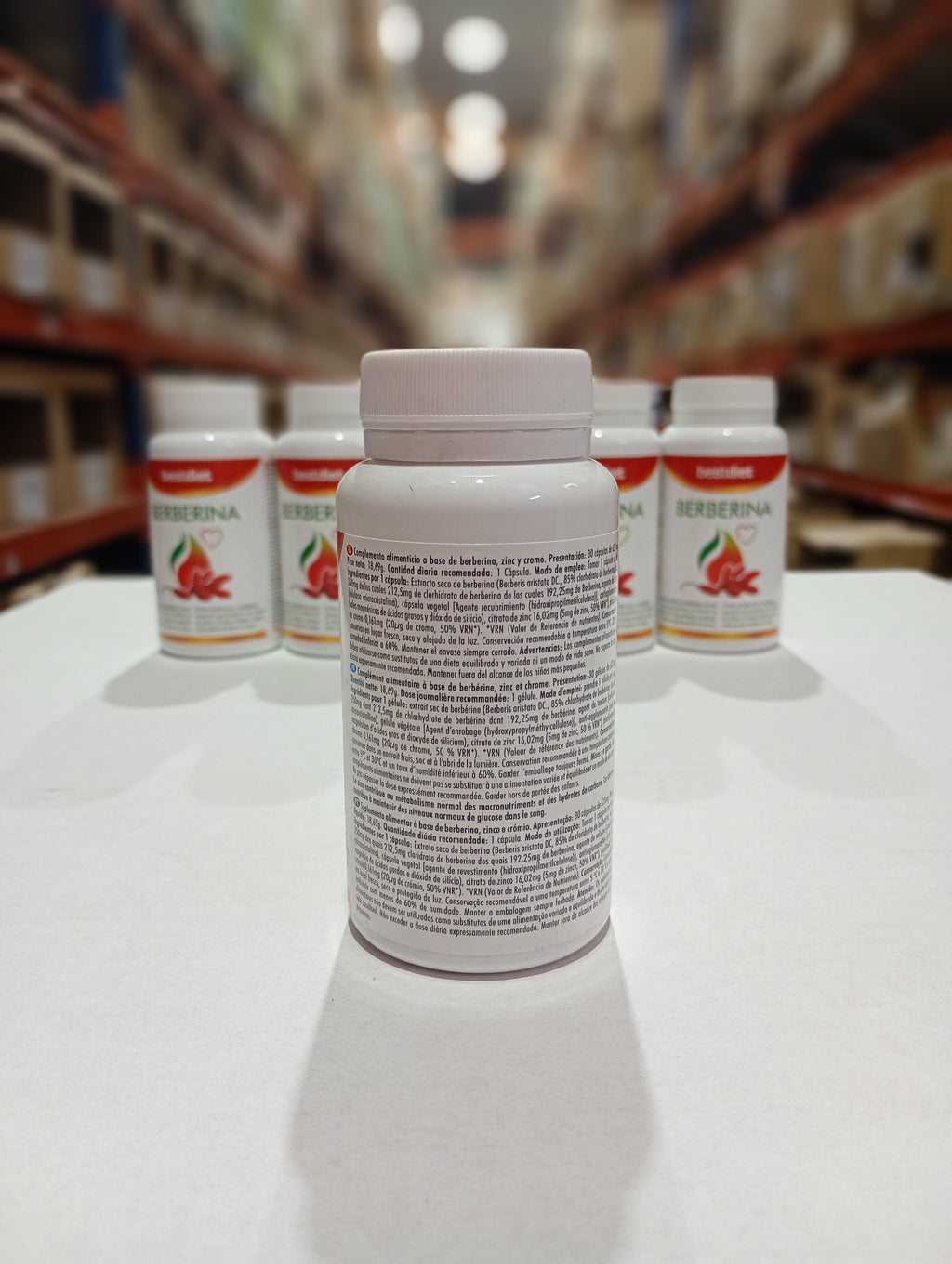 SUP Berberina 30 Cápsulas -  Regulador de Glucosa, Colesterol y Peso | Antioxidante Natural - additional image 2